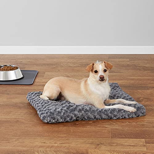 Nosterna™ Cat & Dog Bed, Machine Washable, XS (59x46x6cm), Grey Swirl