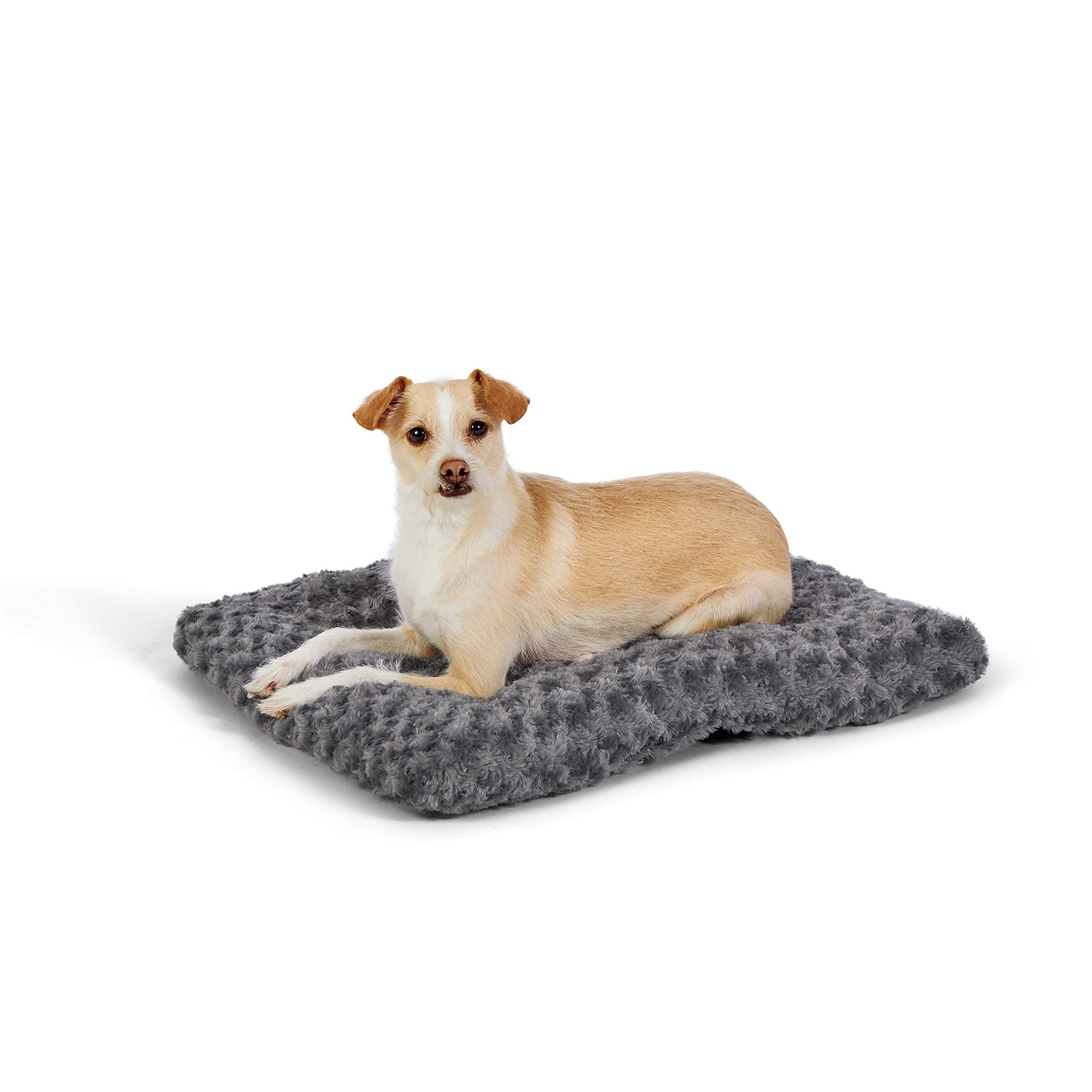 Nosterna™ Cat & Dog Bed, Machine Washable, XS (59x46x6cm), Grey Swirl