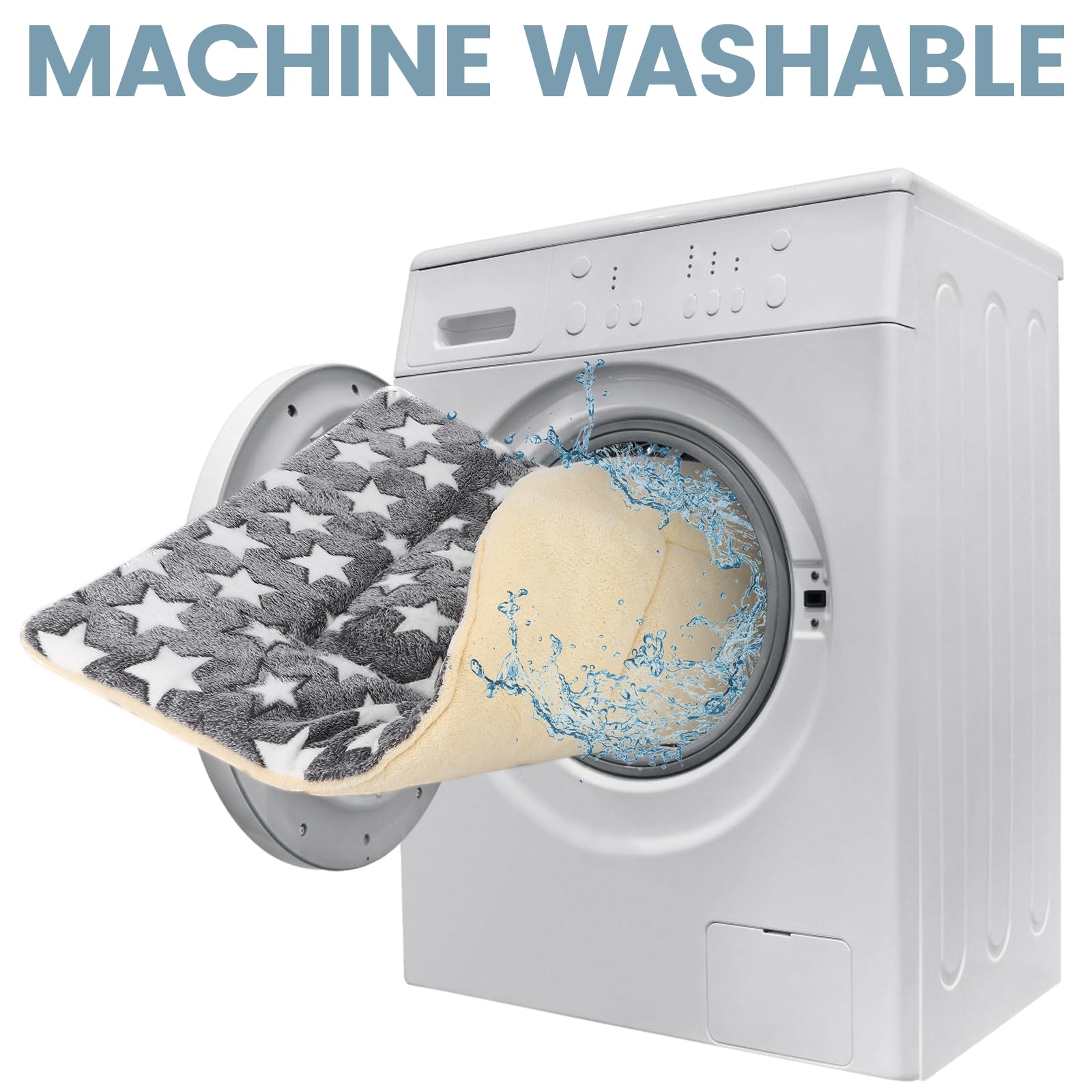 Nosterna Washable Dog Bed Mat - Soft Pet Mat for Dogs