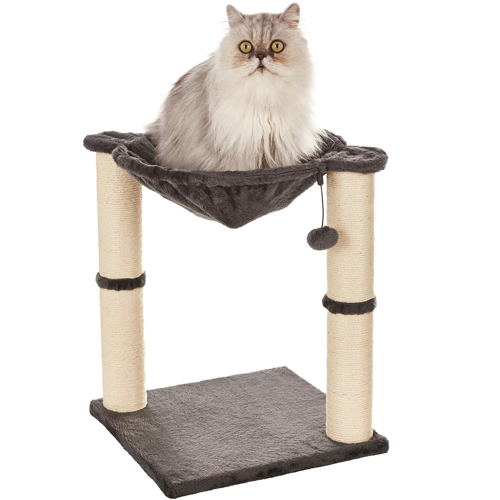 Nosterna Cat Tree Tower - Scratching Post with Hammock Bed for Indoor Cats
