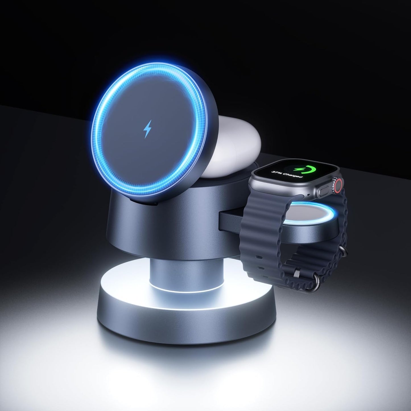 Nosterna™ 3-in-1 Magnetic Wireless Charging Station